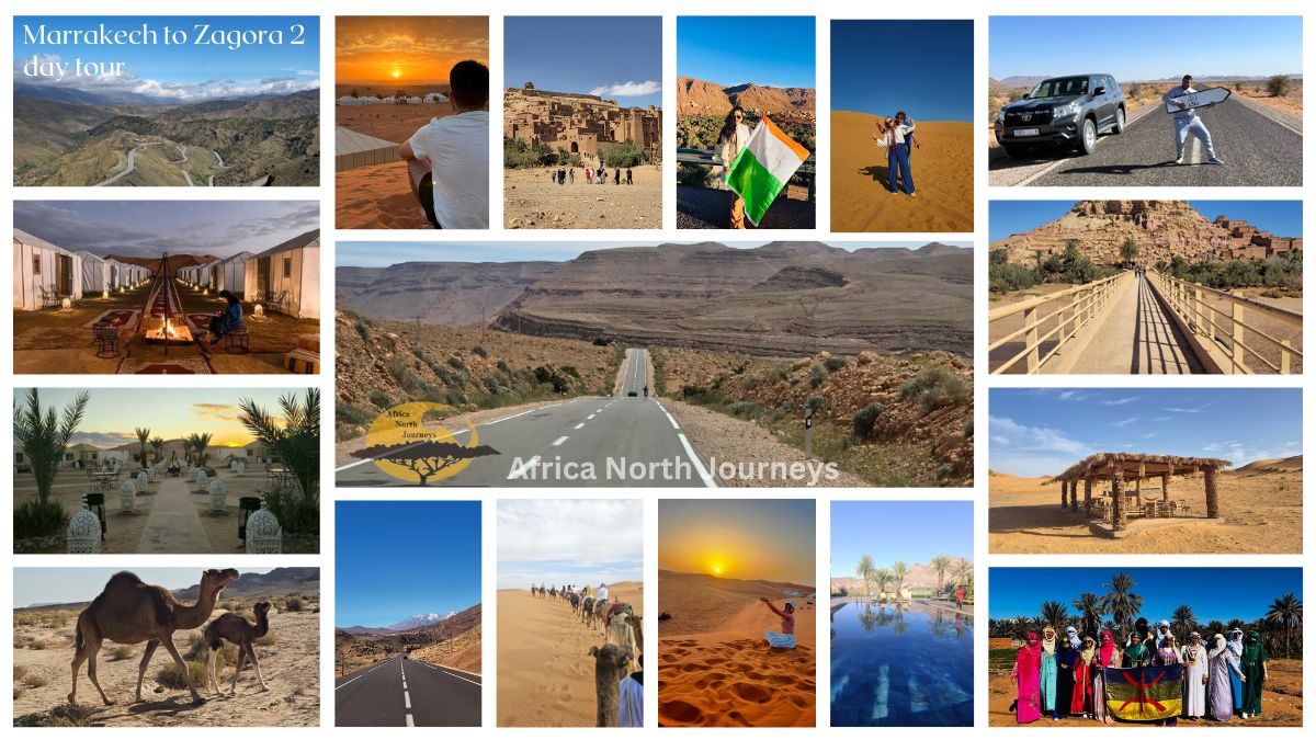 2 Days tour from Marrakech to Zagora, Marrakech to Zagora trip. Book with Africa North Journeys this Ultimate trip of 2 day to Zagora now.