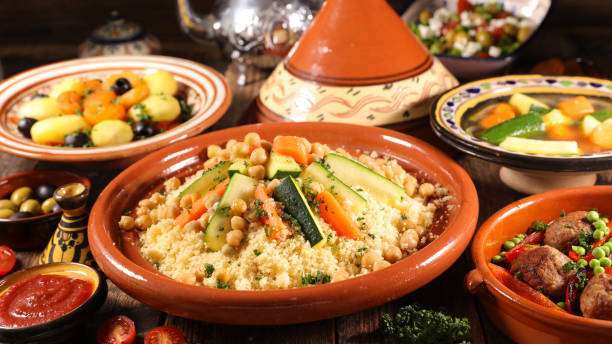 Dishes from Morocco